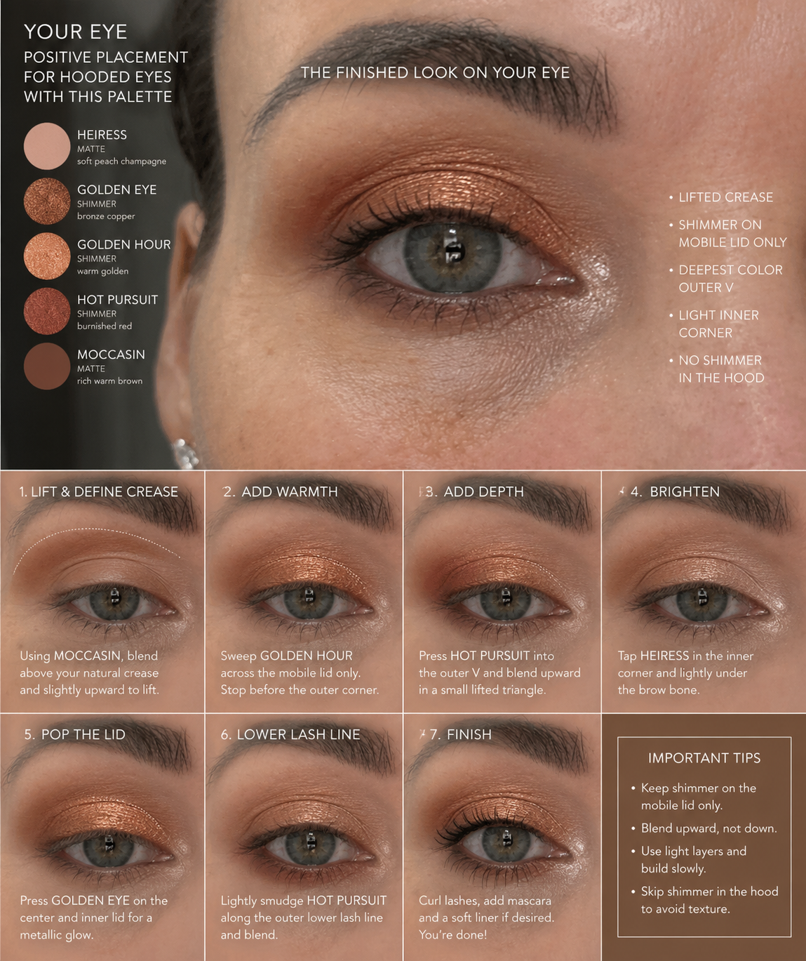 Blazing Heat™ | Lift & Define Eyeshadow Palette