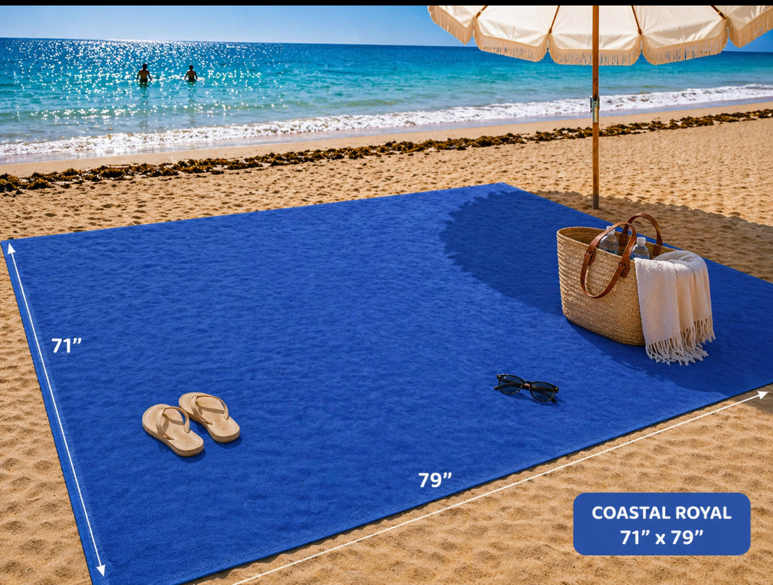 Luxe Ultra-Dry Oversized Beach Blanket Towel