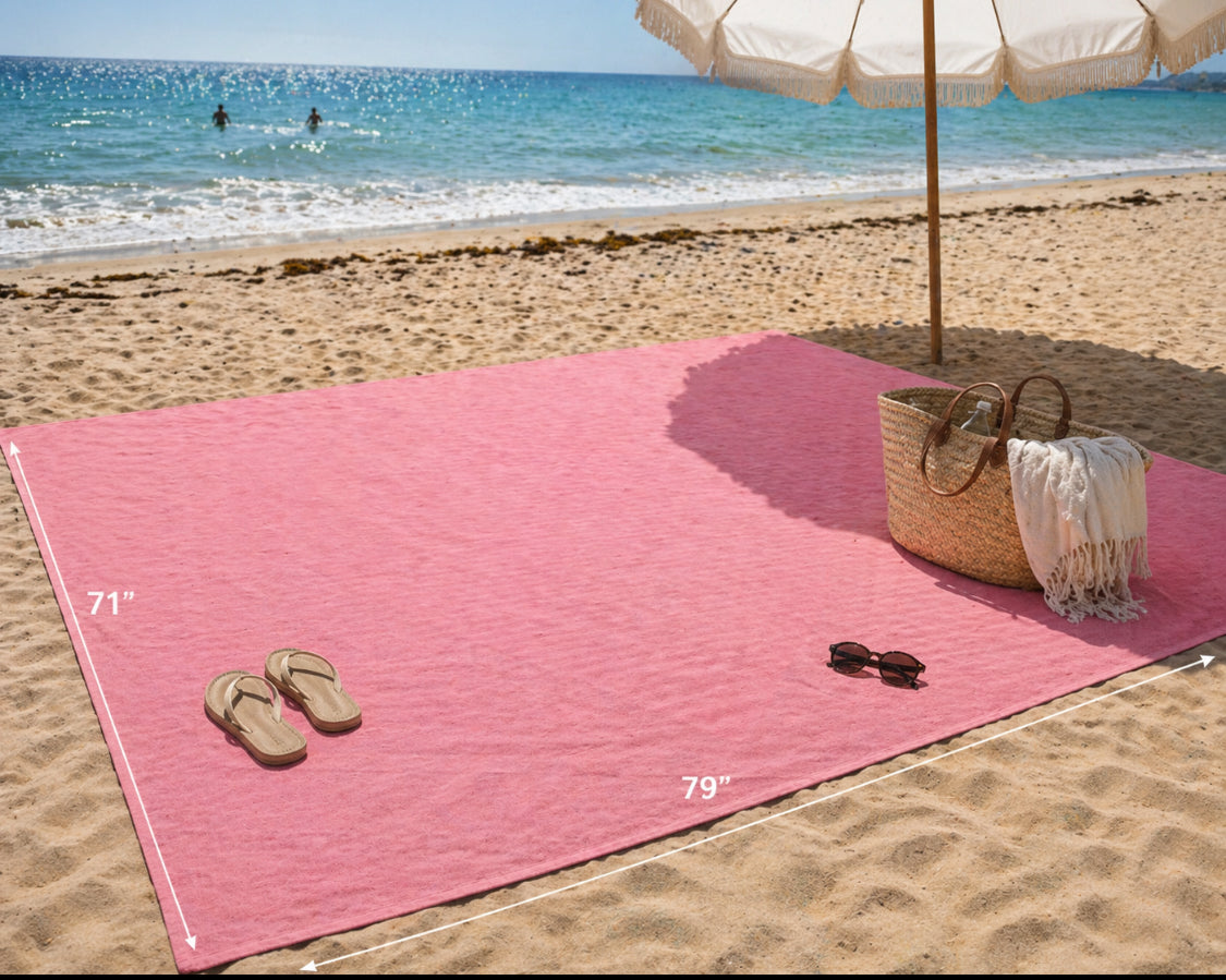 Luxe Ultra-Dry Oversized Beach Blanket Towel