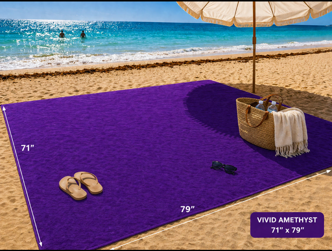 Luxe Ultra-Dry Oversized Beach Blanket Towel