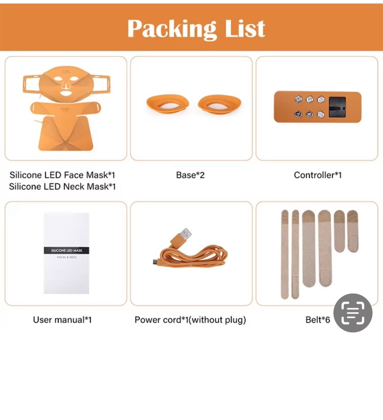 MedSpa PRO LED Mask Face, Neck and Chest