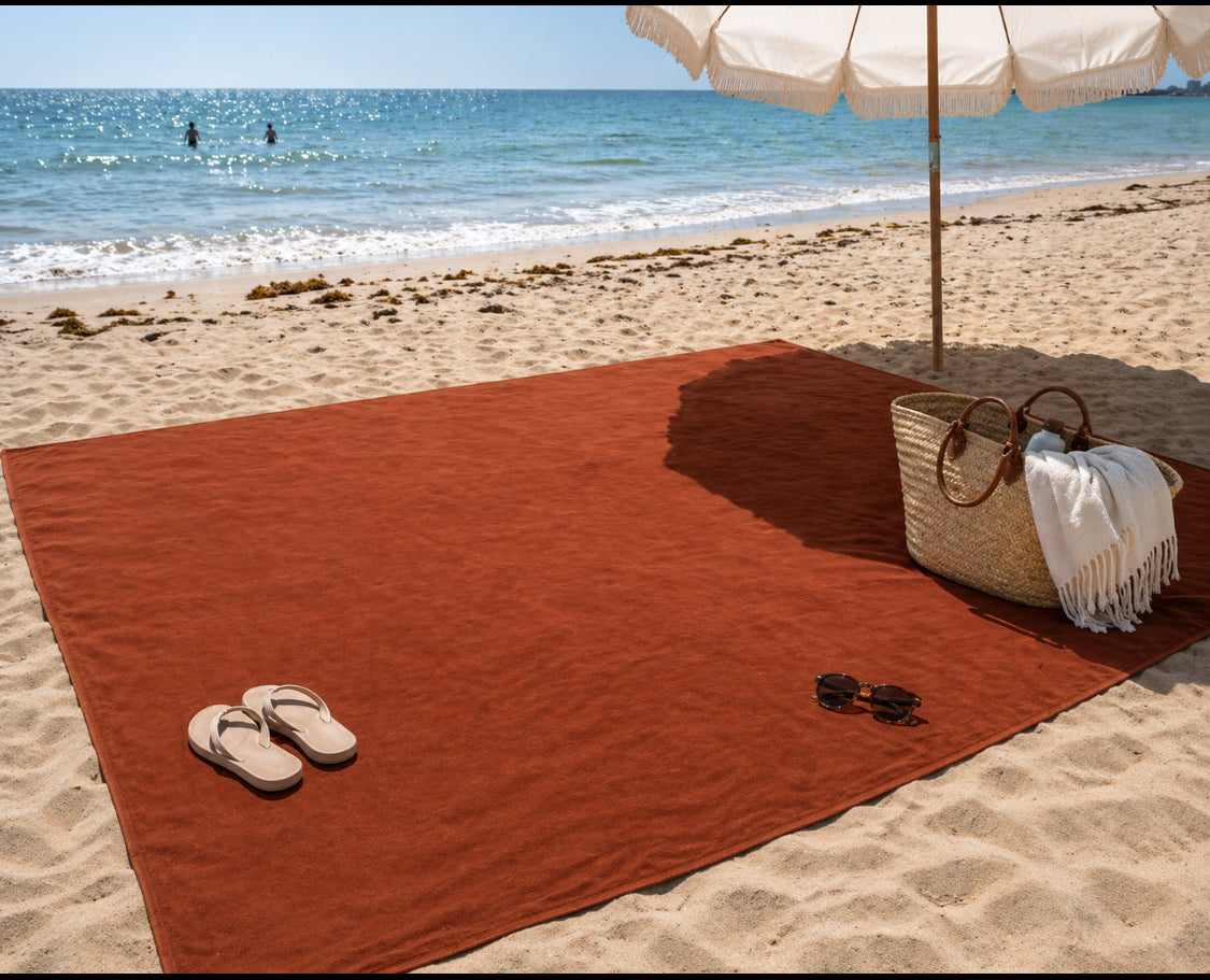 Luxe Ultra-Dry Oversized Beach Blanket Towel